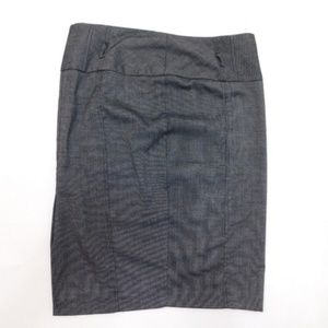 Stooshy Womens Junior 7 Black Pencil Skirt Waist